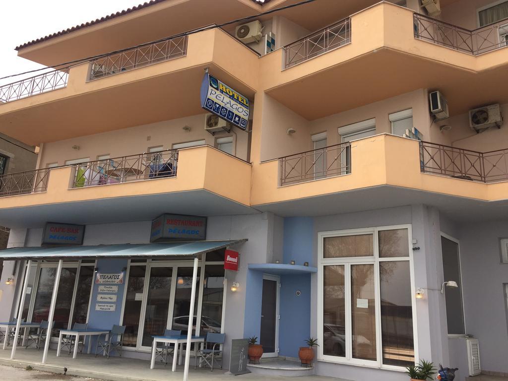 Hotel Pelagos Studios Platána Buitenkant foto